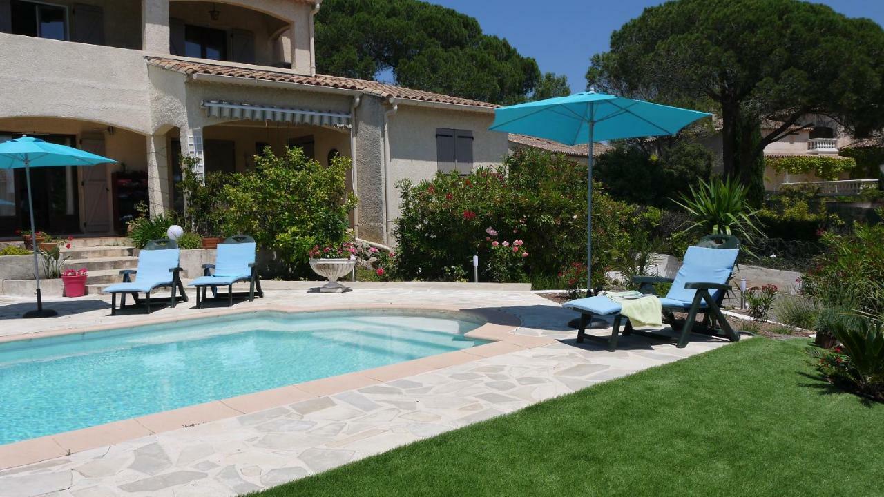 Grand Appartement Dans Maison Avec Piscine Privee Fréjus Exterior photo